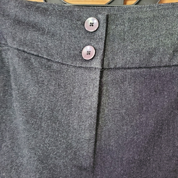 SHARON YOUNG Dark Gray Dress Pants Size 6 Womens - Picture 3 of 13